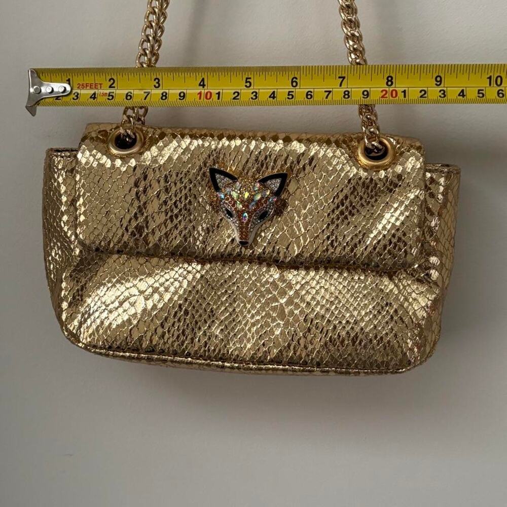 Betsey johnson gold bag - Picture 4 of 7